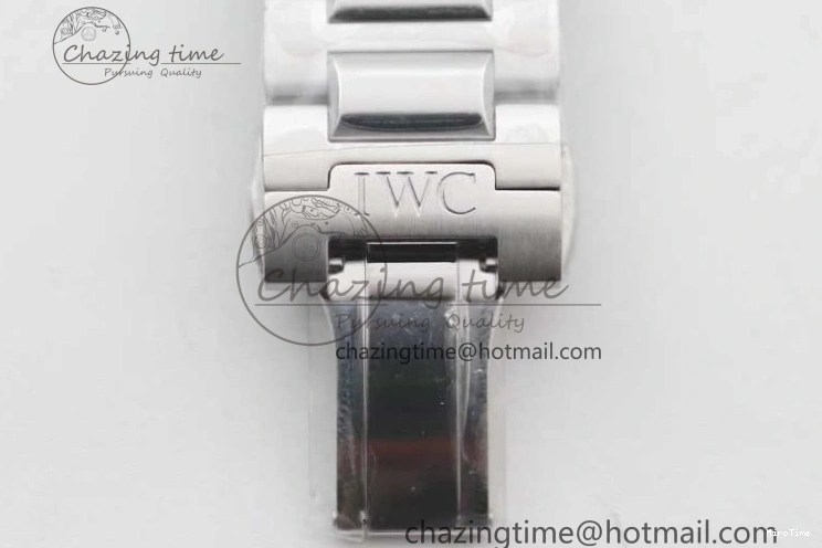 MIROTIME 0315 FastDry Portugieser Chronograph IW371615 ZF Best Edition Green Dial on SS Bracelet A7750 (Slim Movement) 7038